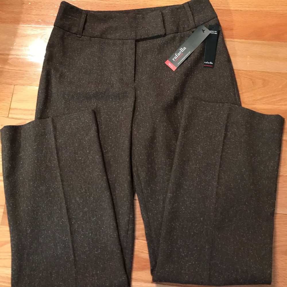 Heather Brown Size 8 Women's Straight Leg Pant
